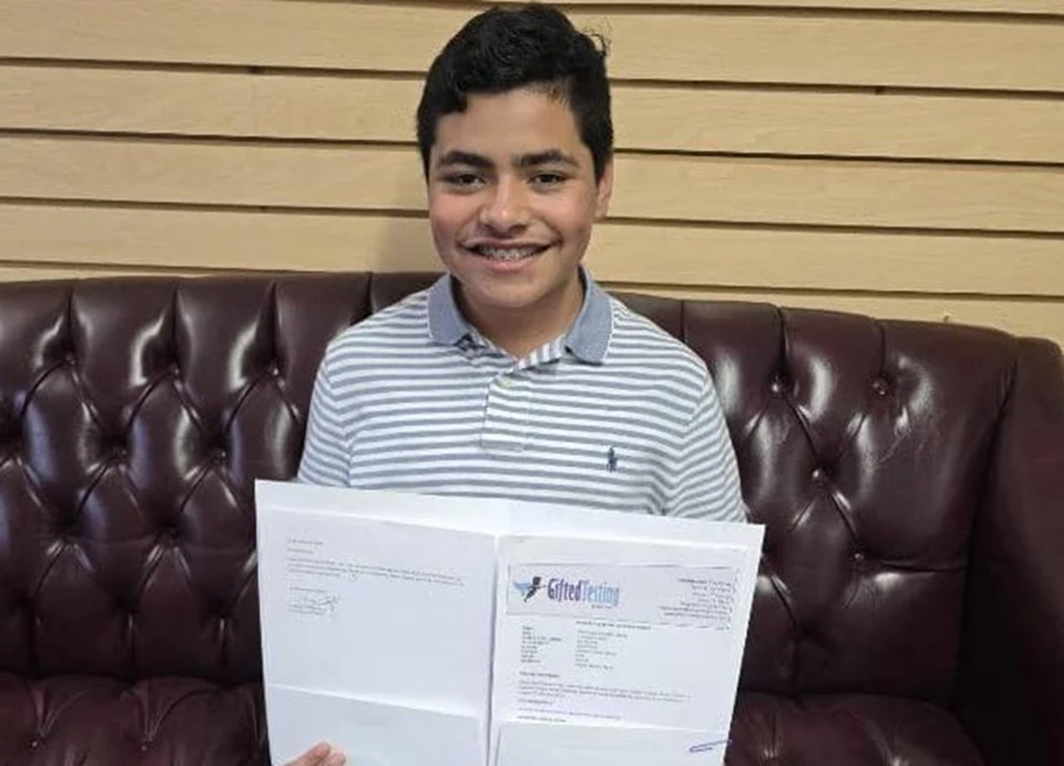 Oliver Matos, el niño venezolano en EE UU que registró uno de los niveles cognitivos más altos para su edad