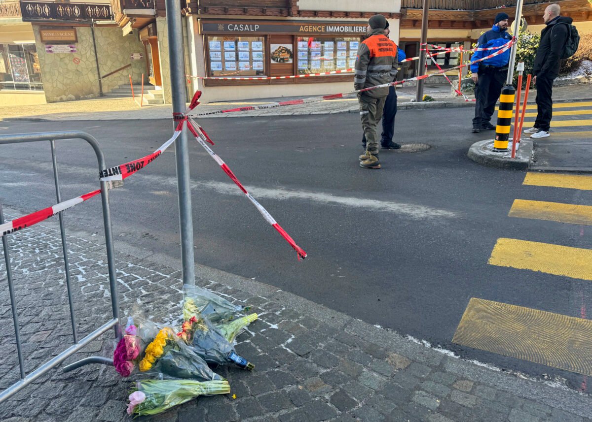 Incendio en una estación de esquí en Suiza deja 40 muertos y más de 100 heridos