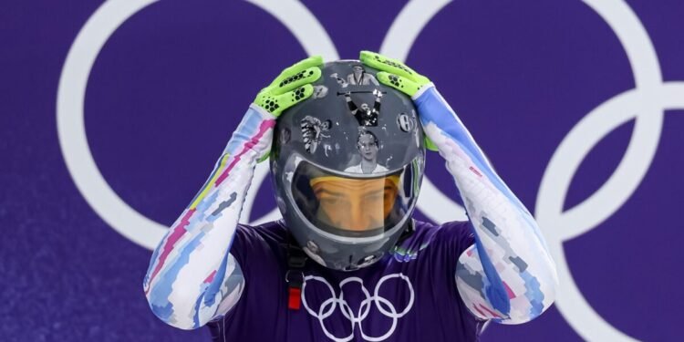 El COI le prohibió competir al ucraniano Vladyslav Heraskevych tras no renunciar a su casco conmemorativo