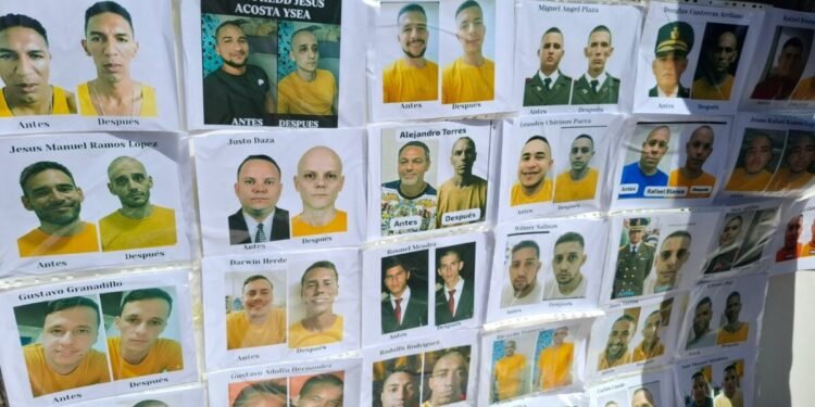 En imágenes: familiares de presos políticos se concentraron frente a la sede de la ONU en Caracas