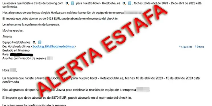 Booking notifica el robo de información personal de sus usuarios tras sufrir un ciberataque