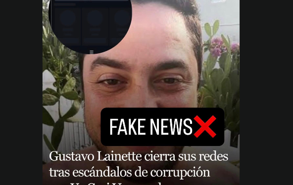 GUSTAVO LAINETTE RESPONDE A CAMPAÑA DE DESCRÉDITO: “PUEDEN TUMBAR CUENTAS, PERO NO VAN A CALLARNOS”