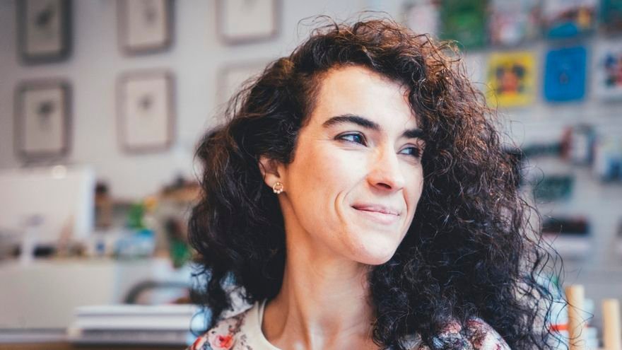 La autora Cecilia Fernández Santomé.